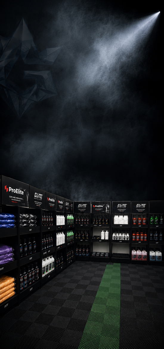 ProElite tuotteita showroomissa